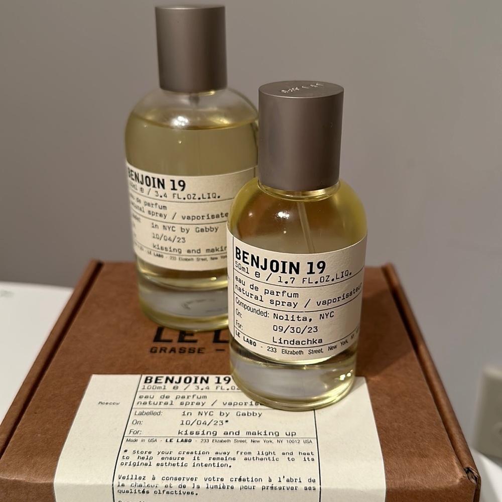 Le Labo Benjoin 19 Eau de Parfum *no box* RARE